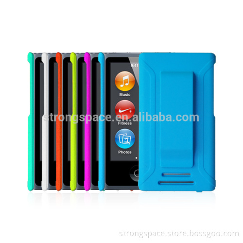 rubber case for ipod nano7, case for students
